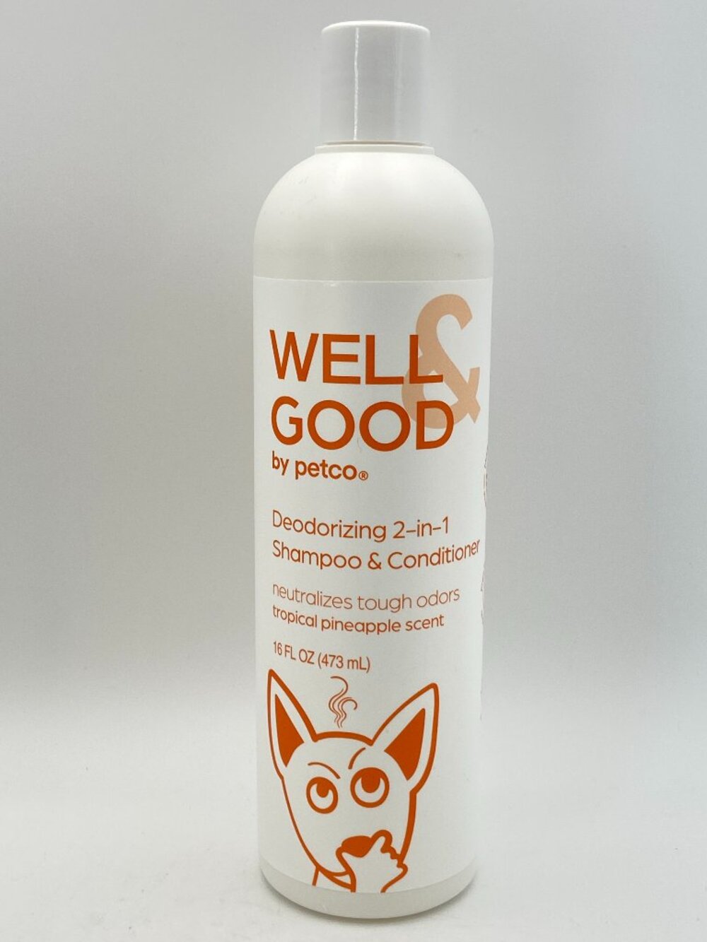 Well & Good by Petco Deodorizing 2-in-1 Dog Shampoo & Conditioner 16 oz - New